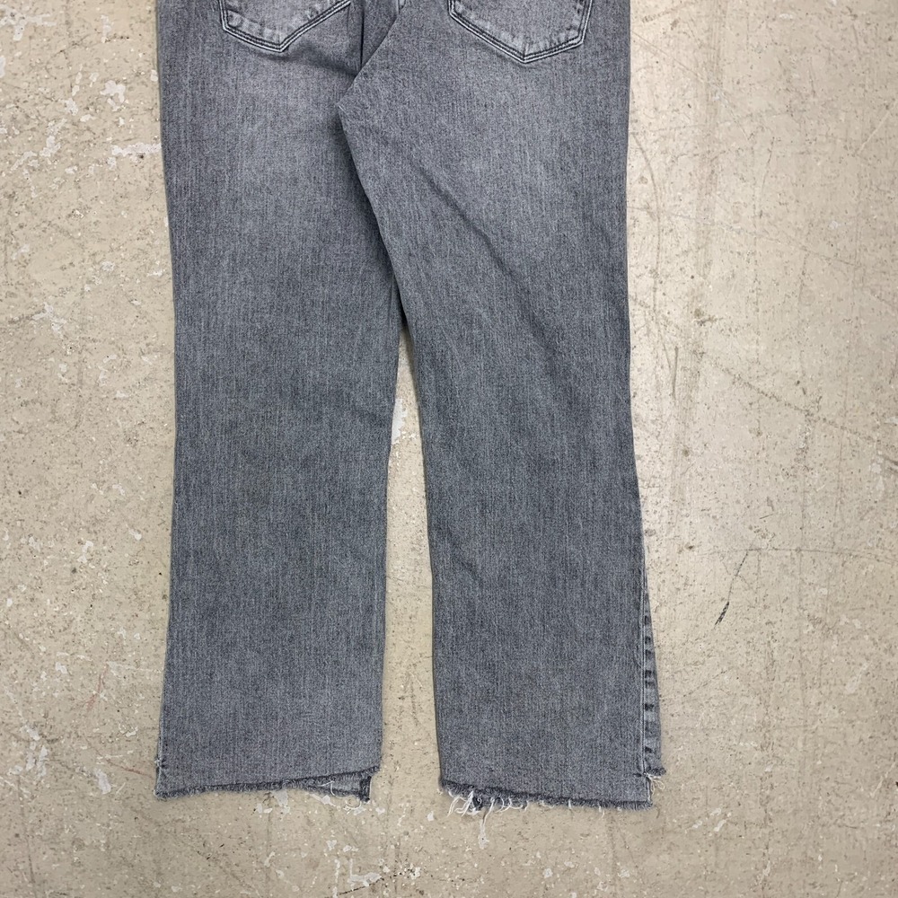 Dear John Jeans Women 30 Gray Pants Jodi  Hi Rise Crop Straight Denim Fits 30x26 - Picture 12 of 13